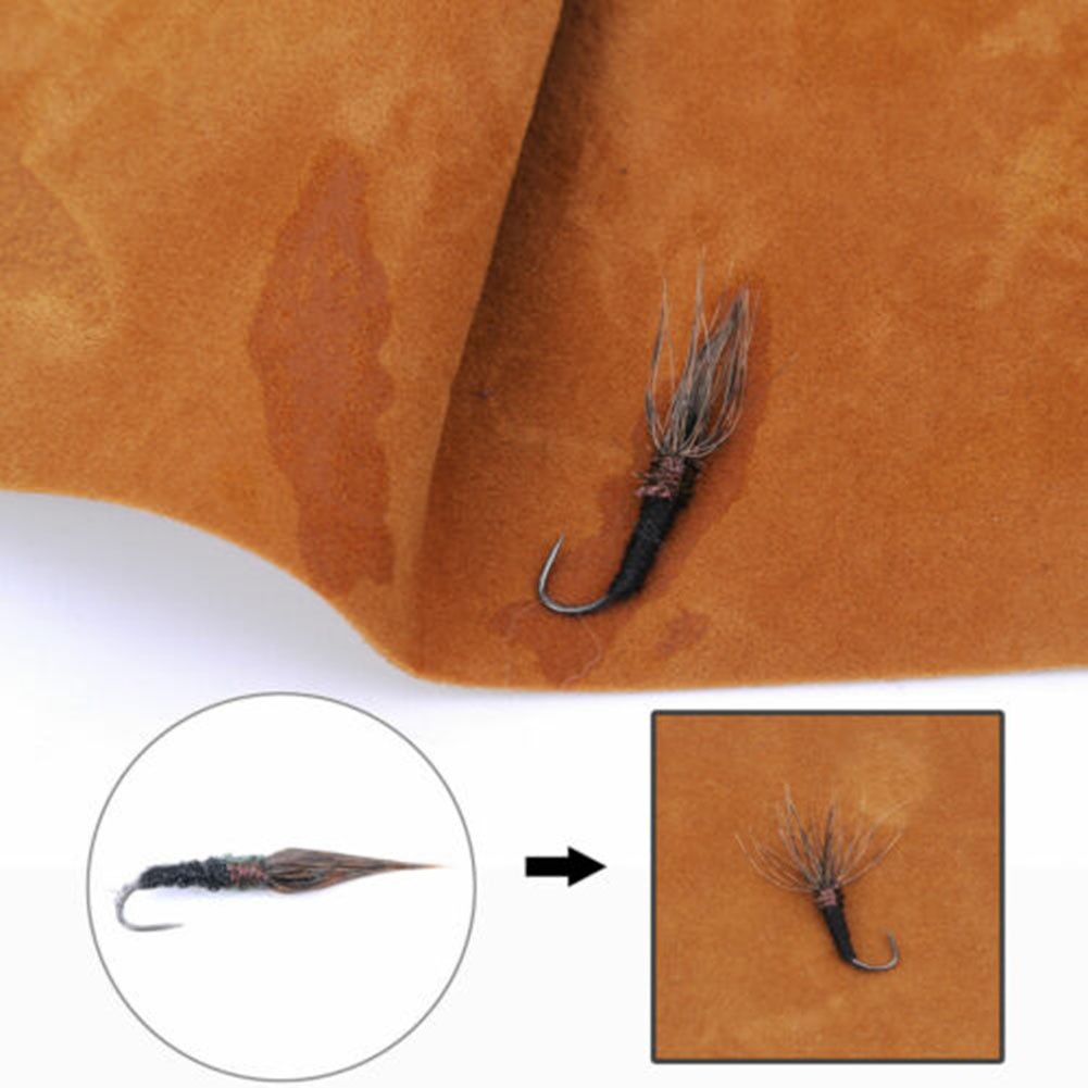 Fishing Rod Fly - 9x9cm Fly Fishing Dryer Patch Cloth