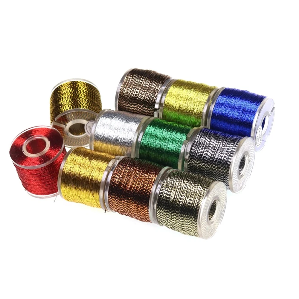 Fishing Rod Guide Replacement - 100 yards/Spool Fishing Rod Building Metallic