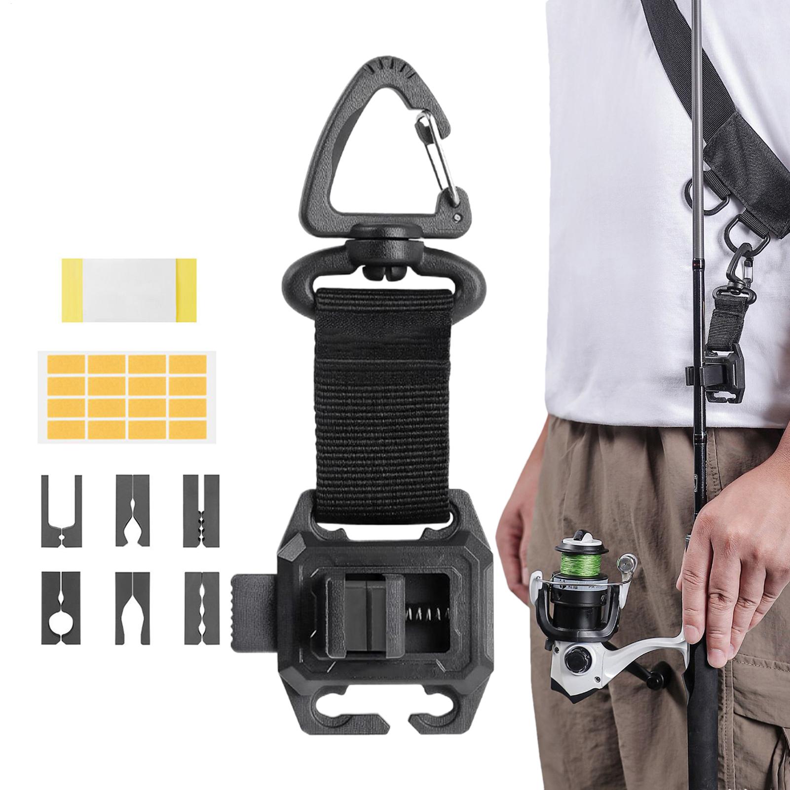 Fishing Rod Fly - Lightweight Fishing Rod Clips with Adjustable