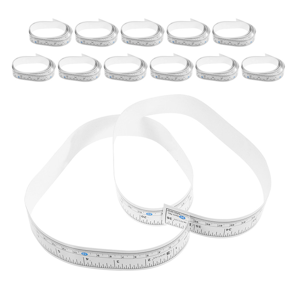 Fishing Rod Boat - 12Pcs Fish Measuring Tape Waterproof Self