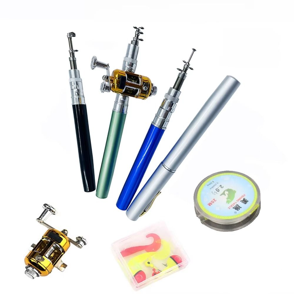 Telescopic Pocket Fishing Rod  - مراجعة Fishing Rod Spinning وسعره
