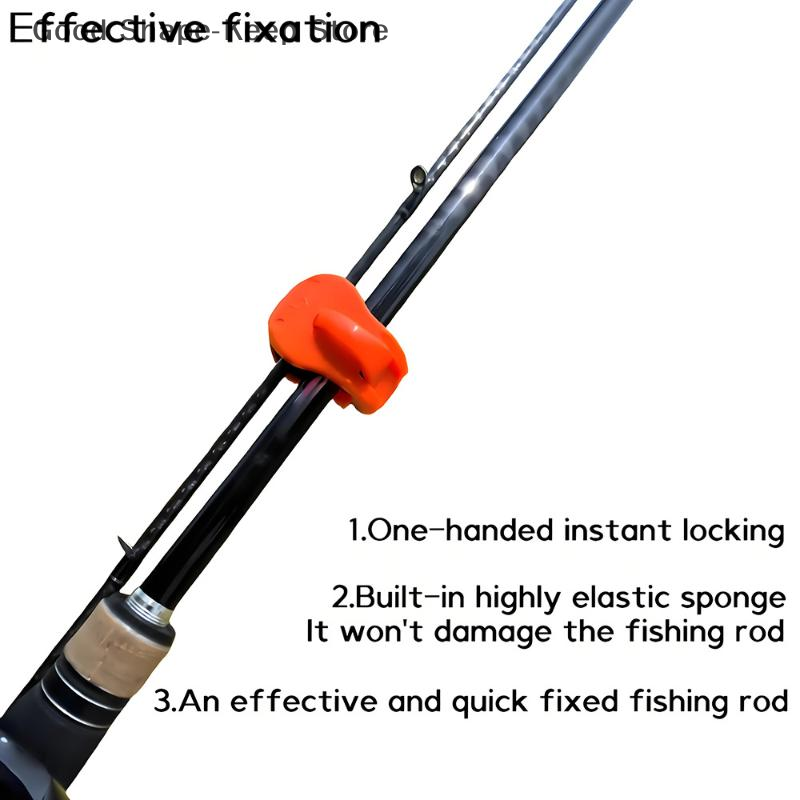 2Pcs Quick-Attach Fishing Rod  - مراجعة Fishing Rod Rack وسعره