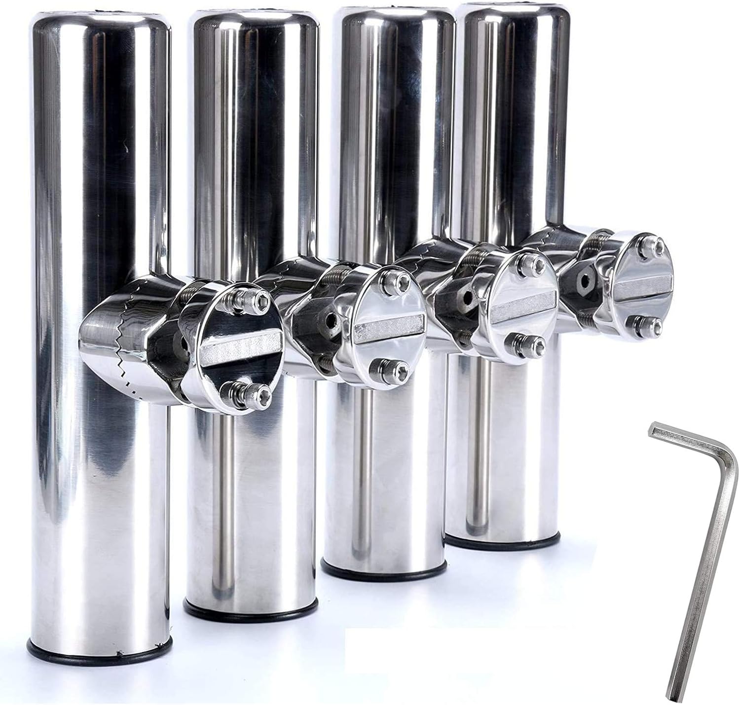 Stainless Clamp Rod Holder Ste - مراجعة Fishing Rod Holder وسعره