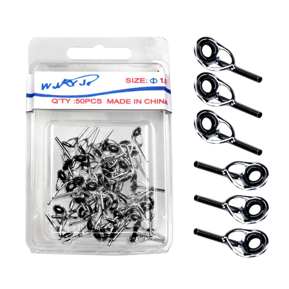 50pcs 1mm 1.5mm 2mm Fishing Ro - مراجعة Fishing Rod Tip Replacement وسعره