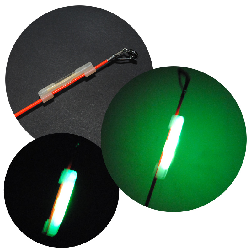 8pcs/lot Luminous Lightstick H - مراجعة Fishing Rod Repair Kit وسعره