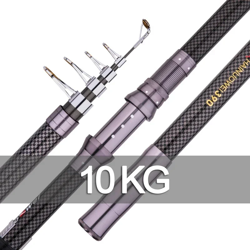 New Telescopic Portable Rotary - مراجعة Fishing Rod Surf وسعره