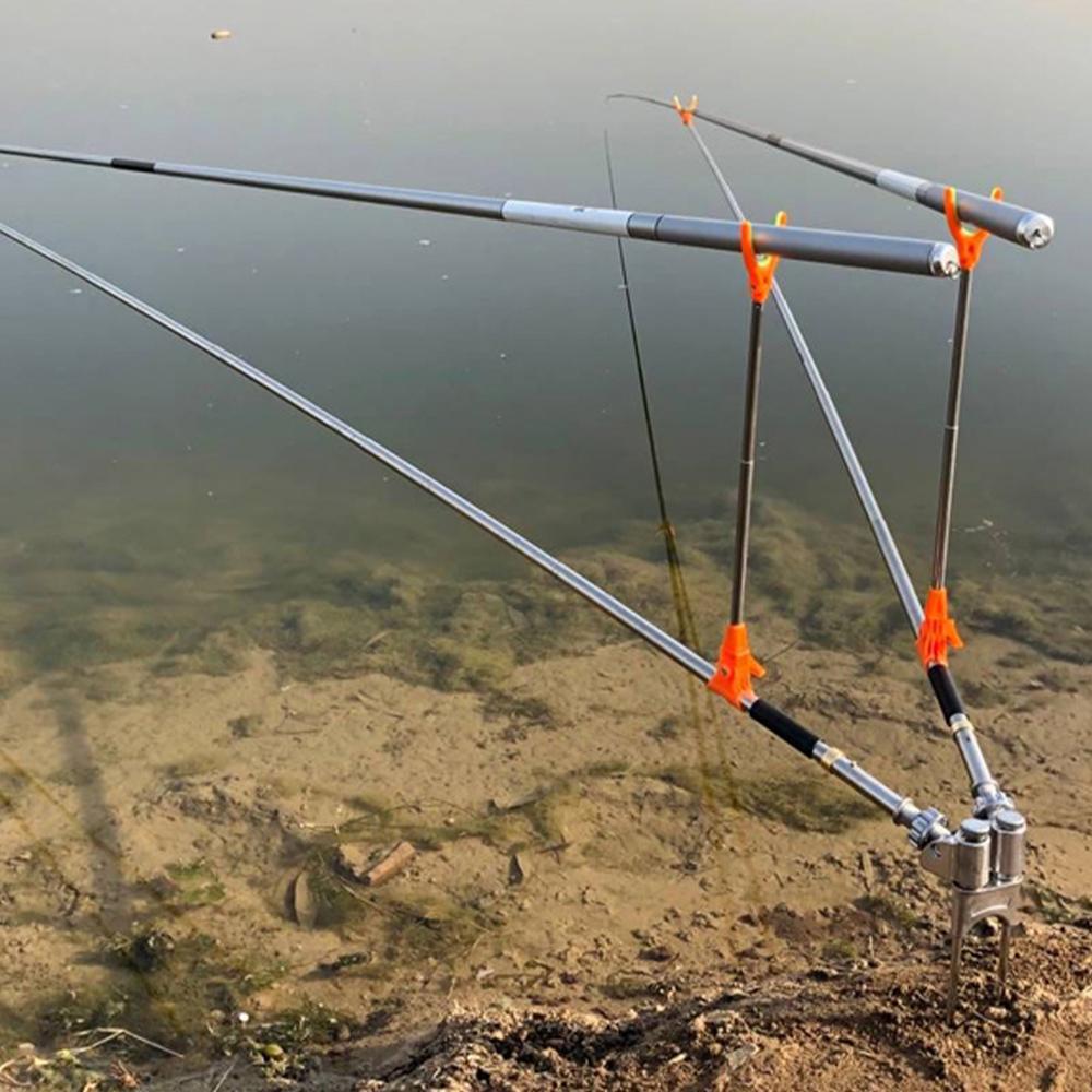 Ground Fishing Rod Stand Brack - مراجعة Fishing Rod Case وسعره