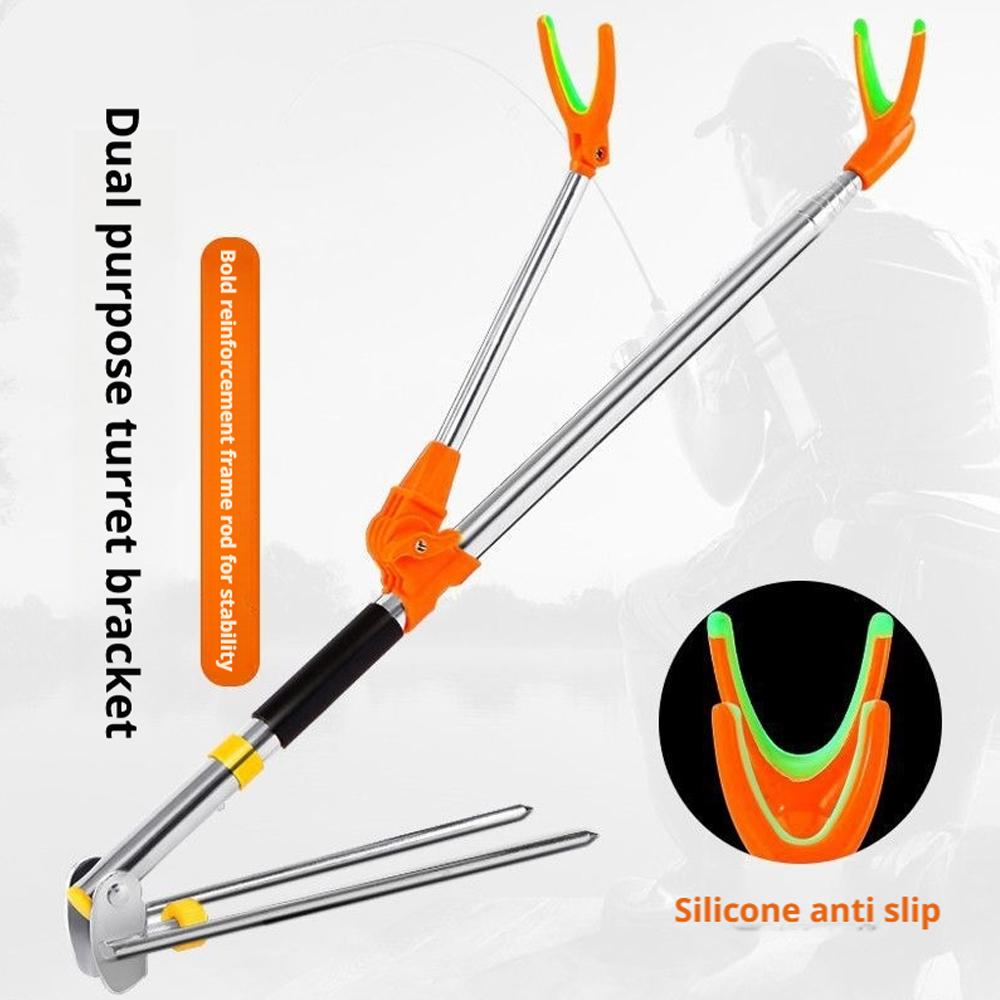 Ground Fishing Rod Stand Brack - مراجعة Fishing Rod Case وسعره