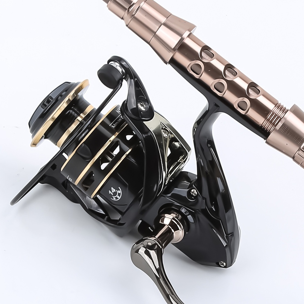 1.8m Carbon Fiber Fishing Rod  - مراجعة Fishing Rod Combo وسعره