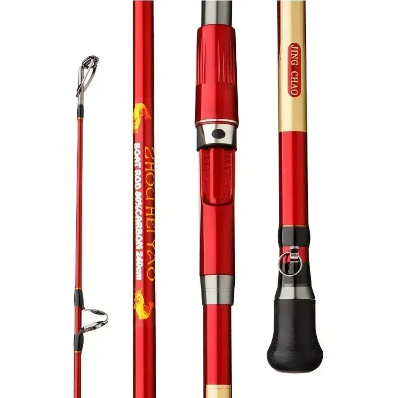 1.8M 2.1M  2.4M Portable 3-Pie - مراجعة Fishing Rod Surf وسعره
