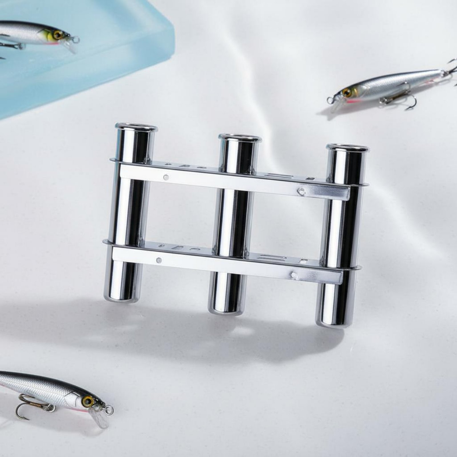 Stainless Steel Boat Rod Holde - مراجعة Fishing Rod Rack وسعره