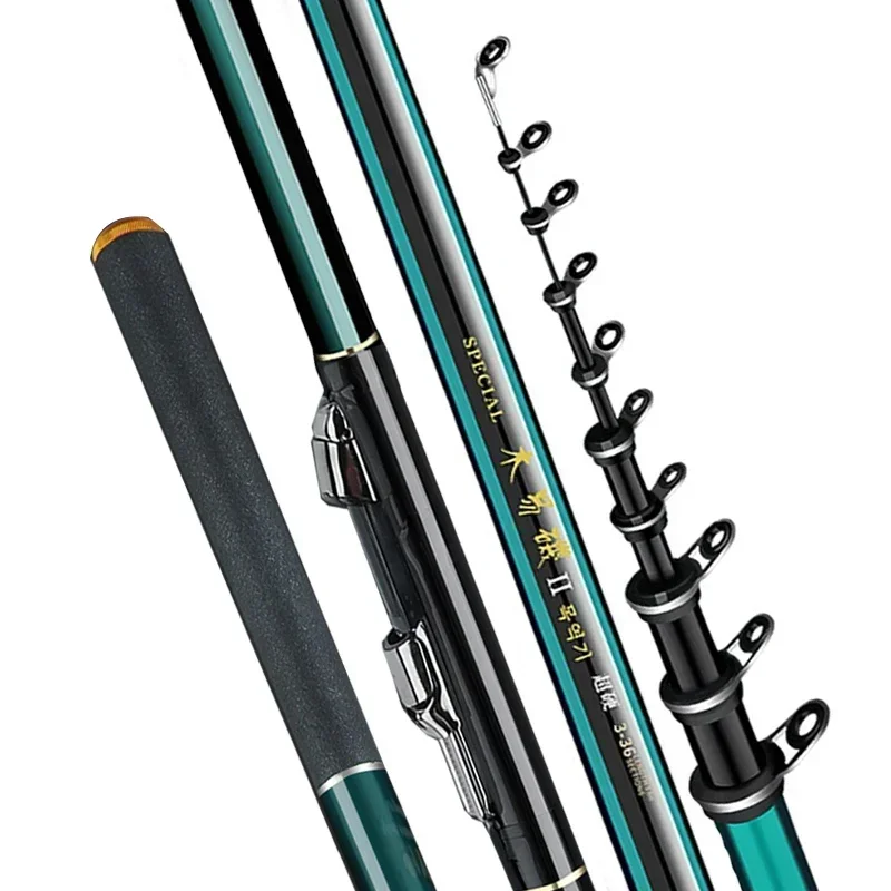 2.7m-7.2m Fishing Rods High 60 - مراجعة Fishing Rod Surf وسعره