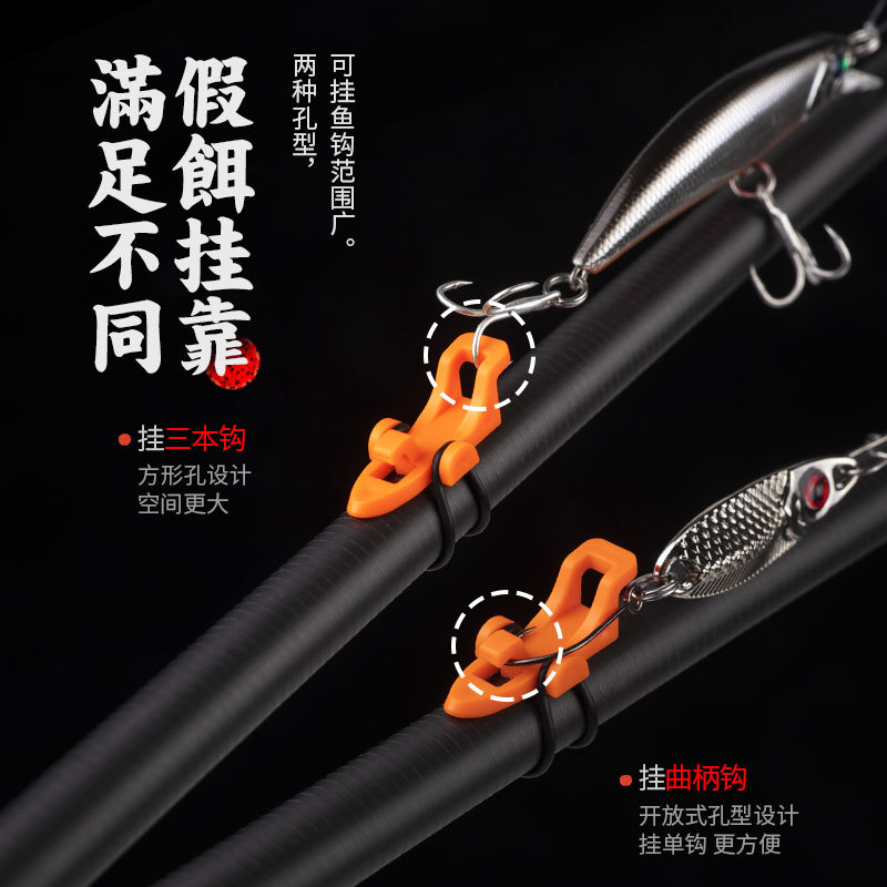 1 Set 3 Size Rings Fishing Hoo - مراجعة Fishing Rod Casting وسعره