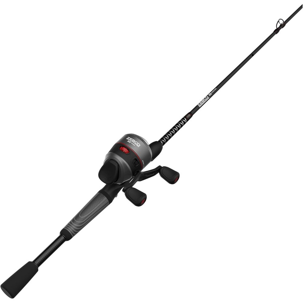 Durable E-Glass Spincast Fishi - مراجعة Fishing Rod Combo وسعره