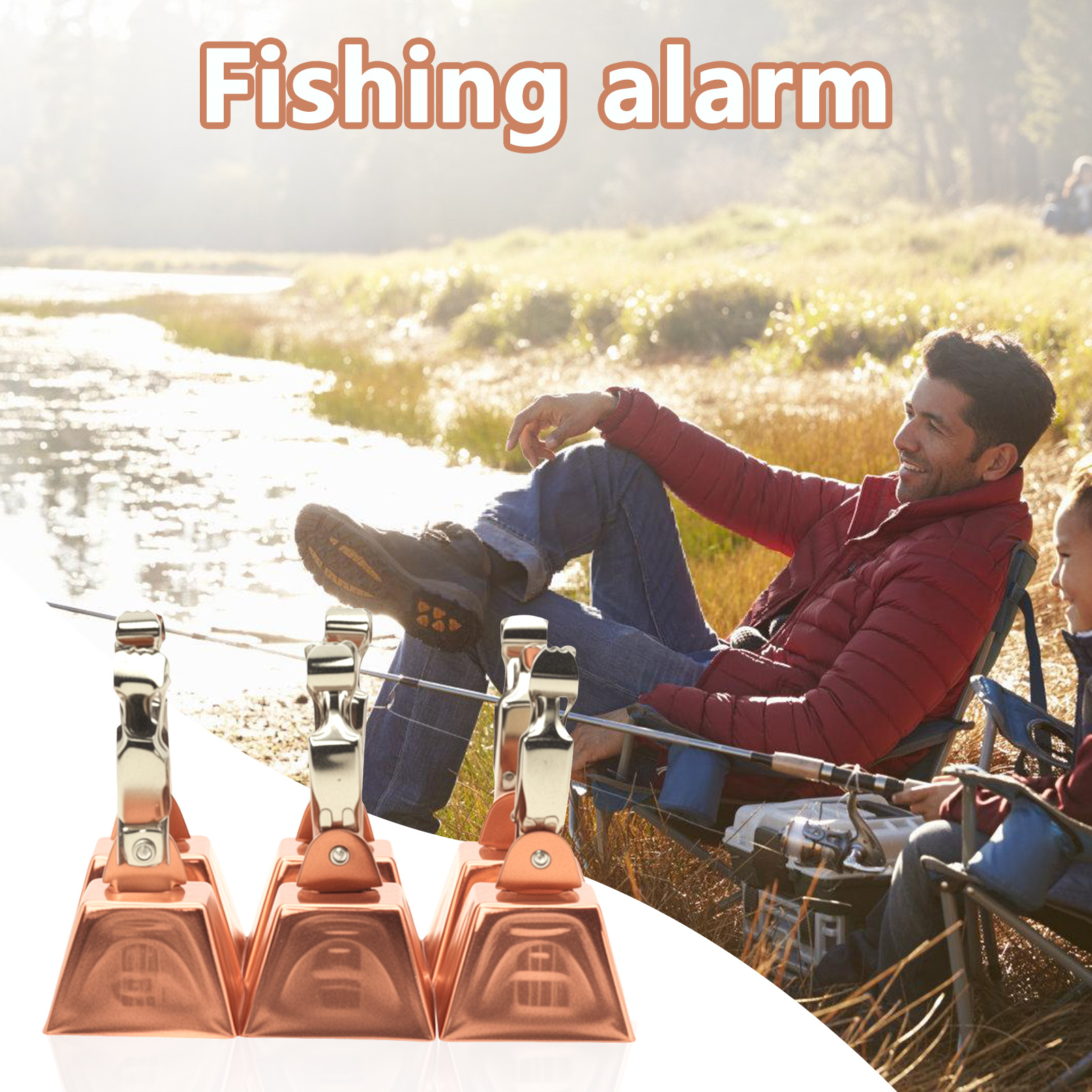 Fishing Bell Alarm Stainless S - مراجعة Fishing Rod Casting وسعره