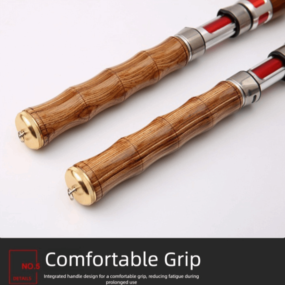 4 Sections Spinning Fishing Ro - مراجعة Fishing Rod Carbon Fiber وسعره