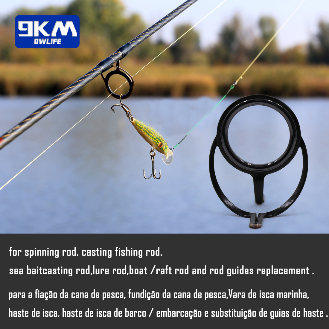 Fishing Rod Repair Kit Spinnin - مراجعة Fishing Rod Repair Kit وسعره