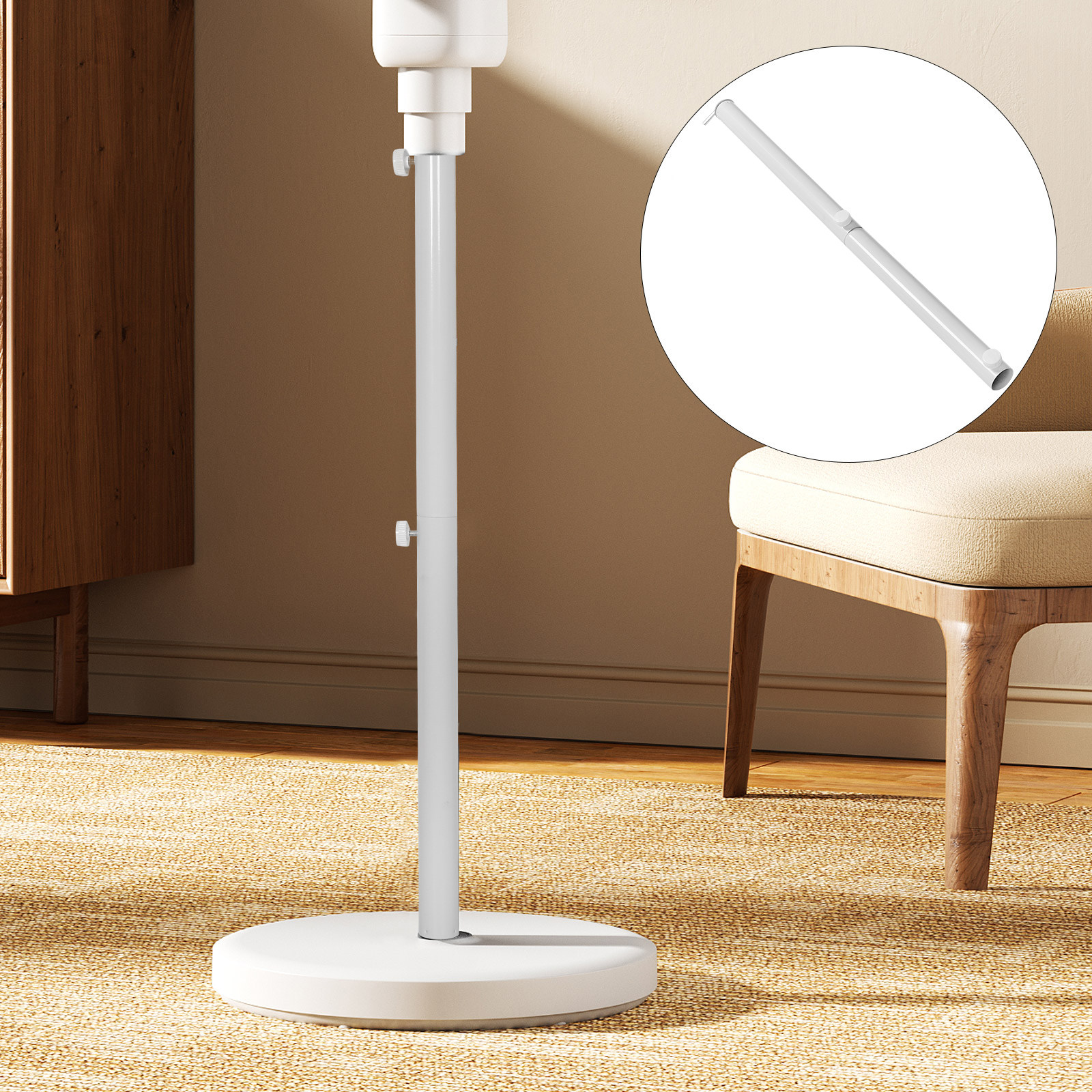 Electric Fan Support Column Te - مراجعة Fishing Rod Holder وسعره
