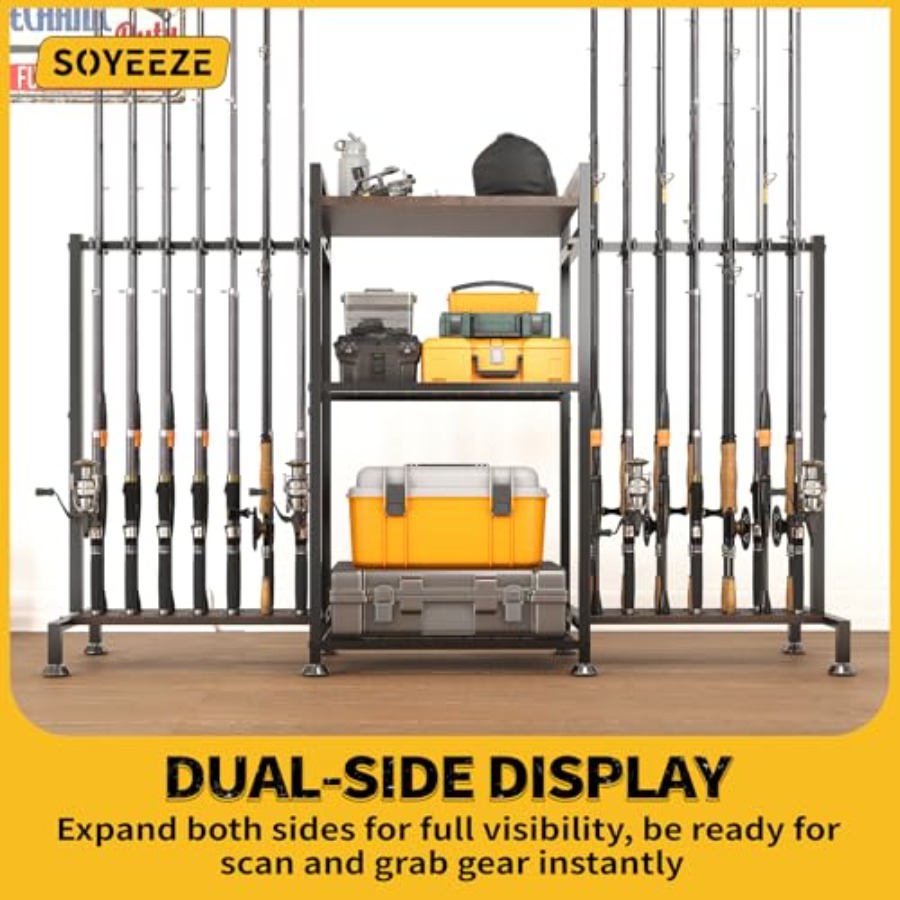 Fishing Rod Holder for Ground  - مراجعة Fishing Rod Rack وسعره