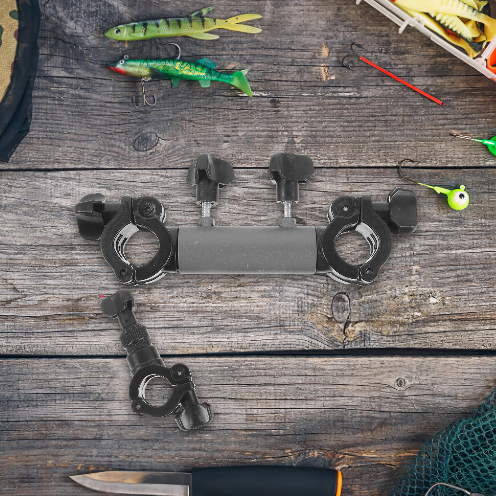 1Set European Style Fishing Ro - مراجعة Fishing Rod Rack وسعره