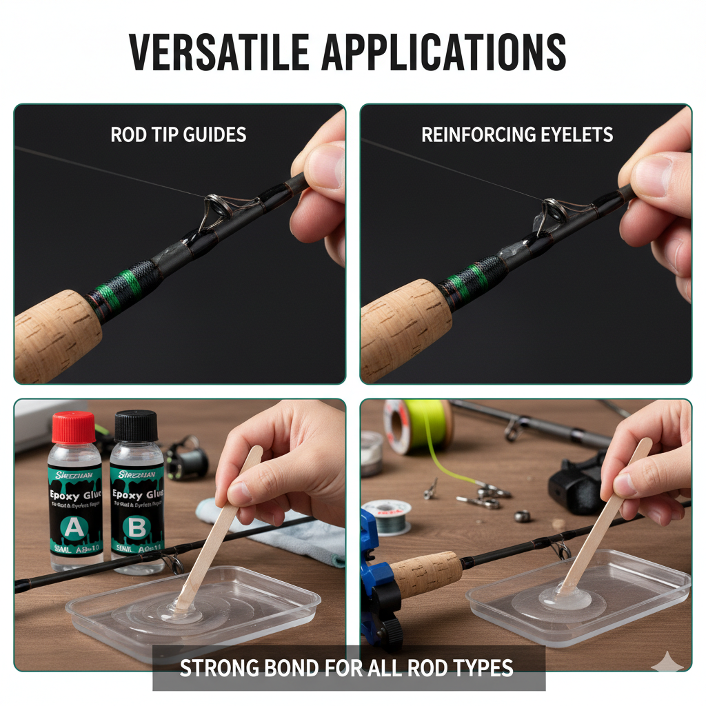 AB Epoxy 1:1 for Fishing Rod R - مراجعة Fishing Rod Repair Kit وسعره