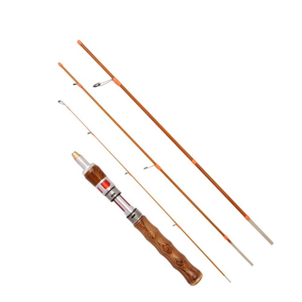 High Quality 4 Sections Spinni - مراجعة Fishing Rod Carbon Fiber وسعره