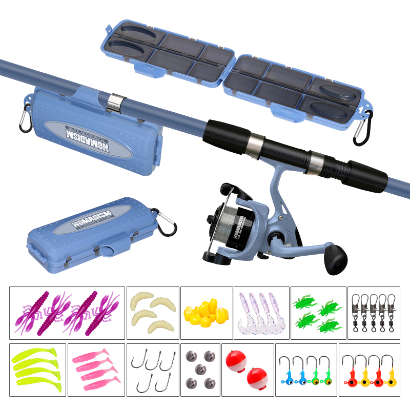 1.65m Super Lightweight Carbon - مراجعة Fishing Rod Combo وسعره