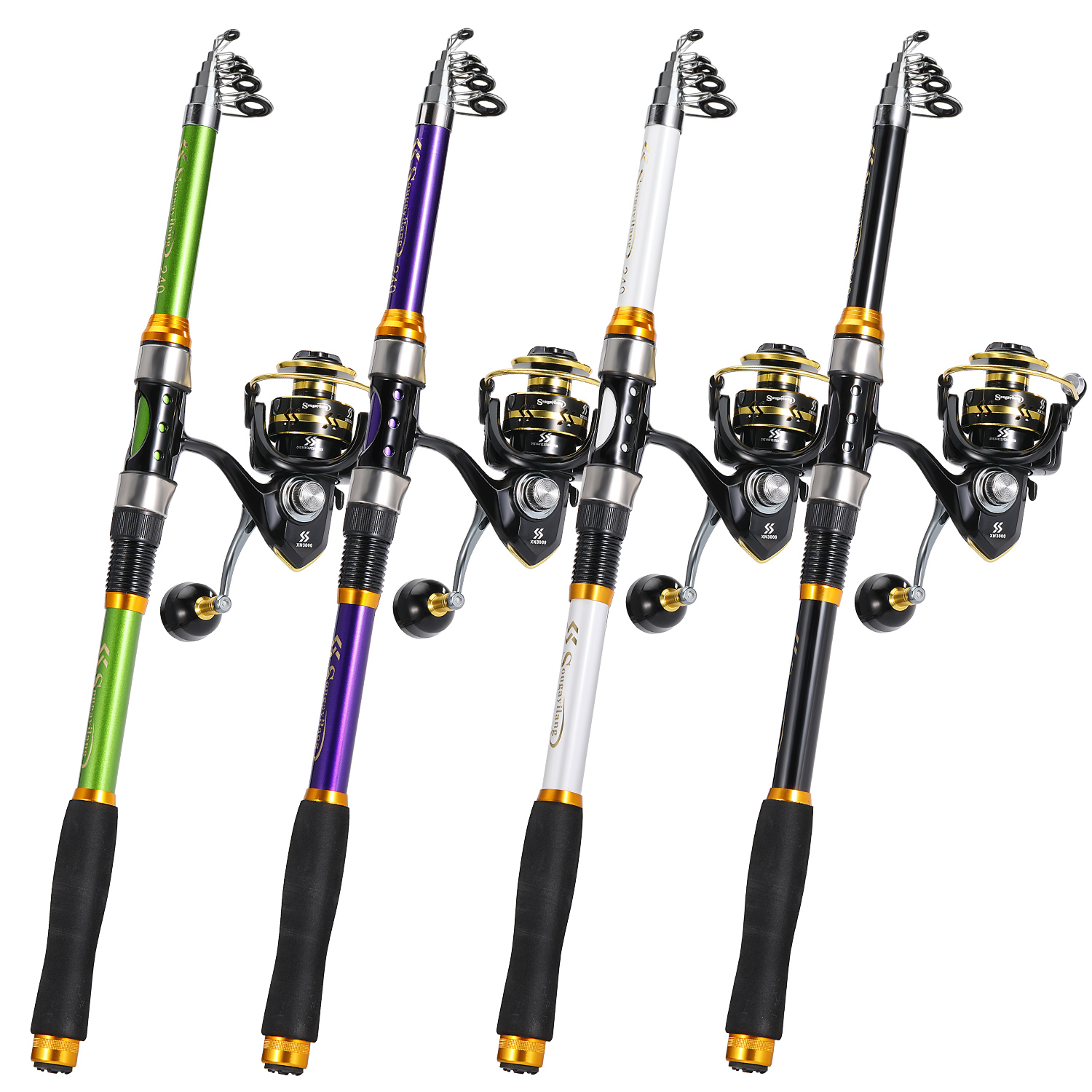 Sougayialng spinning fishing r - مراجعة Fishing Rod Combo وسعره