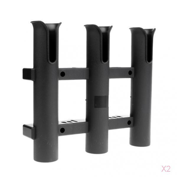 Black PP Fishing Rod Holder Ra - مراجعة Fishing Rod Rack وسعره