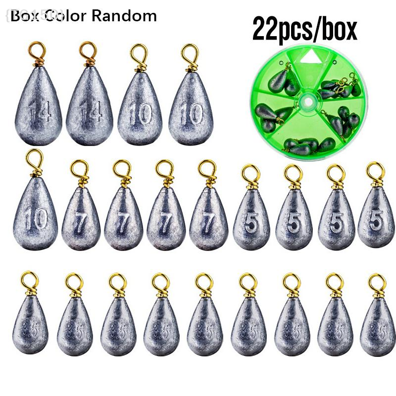【TG150】22Pcs/Box Fishing Bait  - مراجعة Fishing Rod Case وسعره