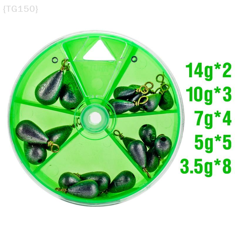 【TG150】22Pcs/Box Fishing Bait  - مراجعة Fishing Rod Case وسعره