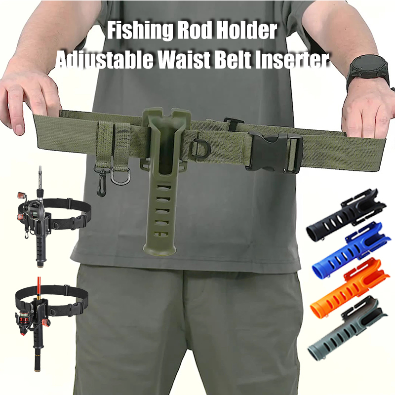Hanging Fishing Waist Belt Rod - مراجعة Fishing Rod Fly وسعره