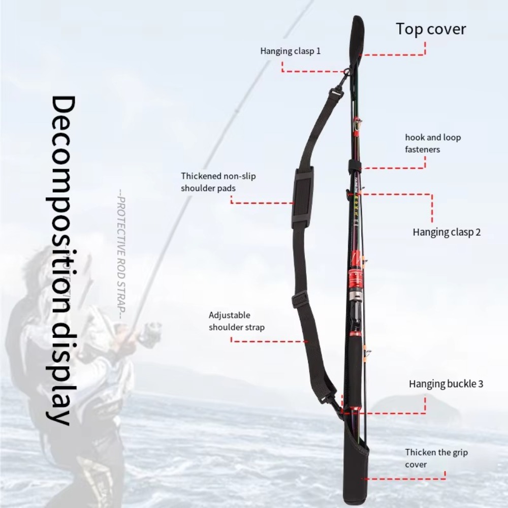 Adjustable Fishing Rod Storage - مراجعة Fishing Rod Combo وسعره
