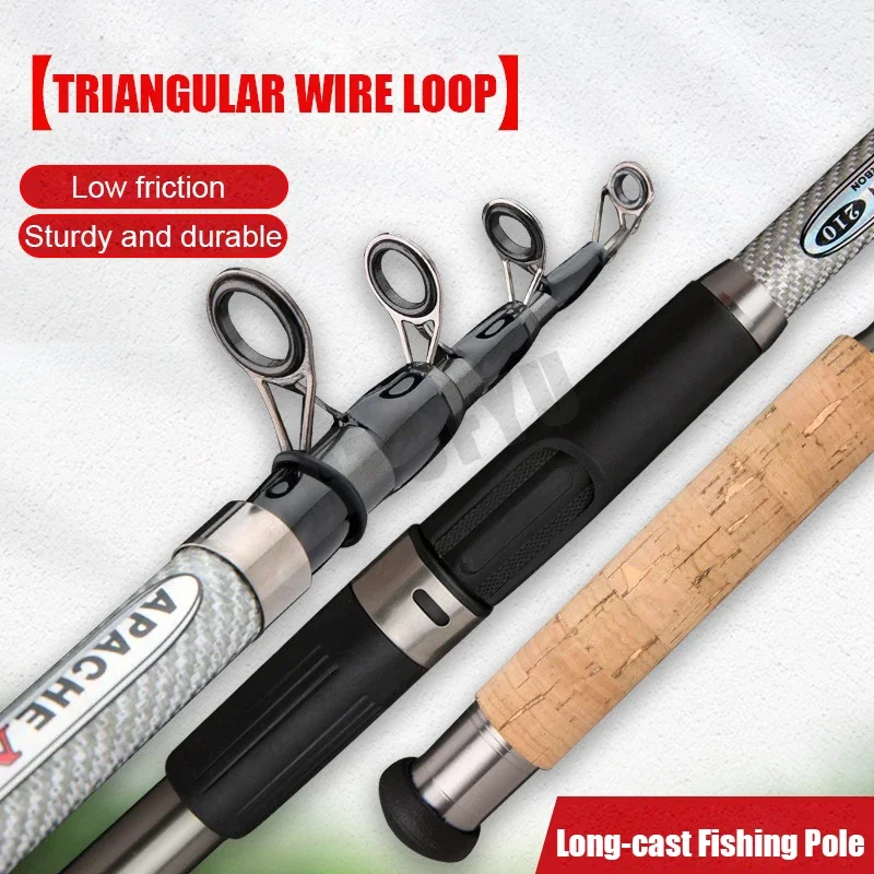 2.1m 2.4m 2.7m 3.0m 3.6m Super - مراجعة Fishing Rod Surf وسعره