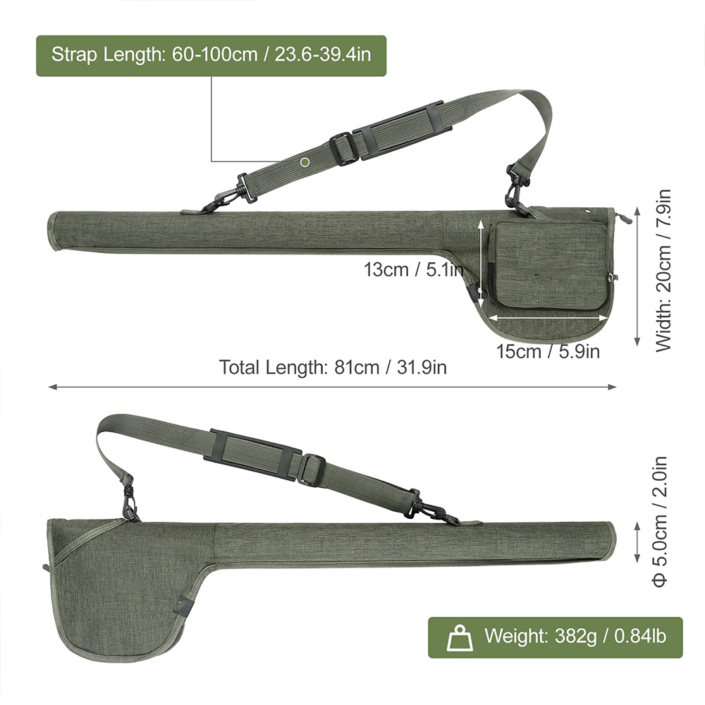 Fly Fishing Rod Case Portable  - مراجعة Fishing Rod Fly وسعره