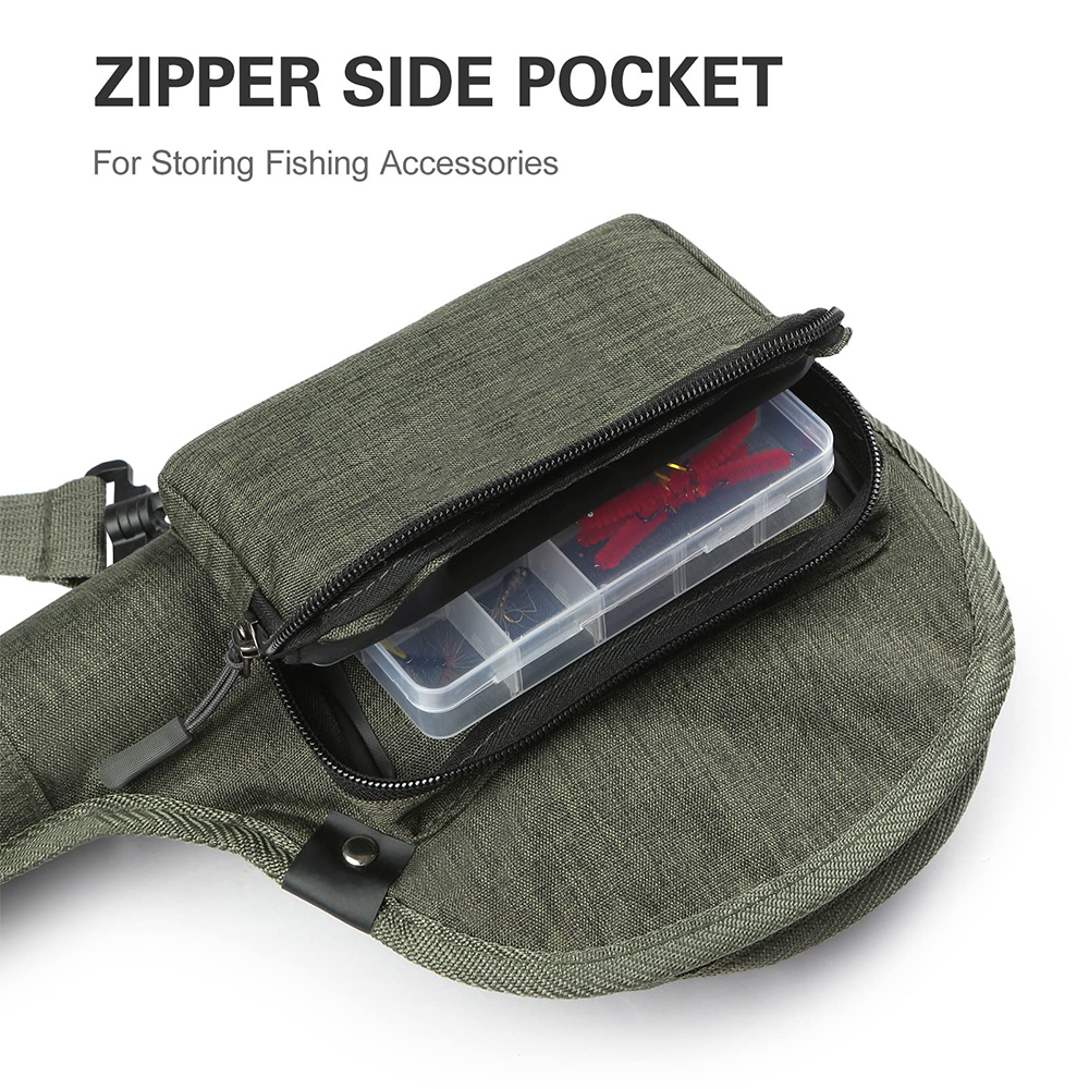 Fly Fishing Rod Case Portable  - مراجعة Fishing Rod Fly وسعره