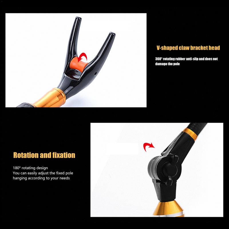 Fishing Pole Holders 360 Degre - مراجعة Fishing Rod Carbon Fiber وسعره