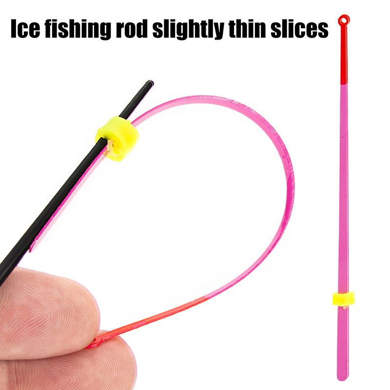 5Pcs/Set 12/14CM Portable Wint - مراجعة Fishing Rod Ice وسعره