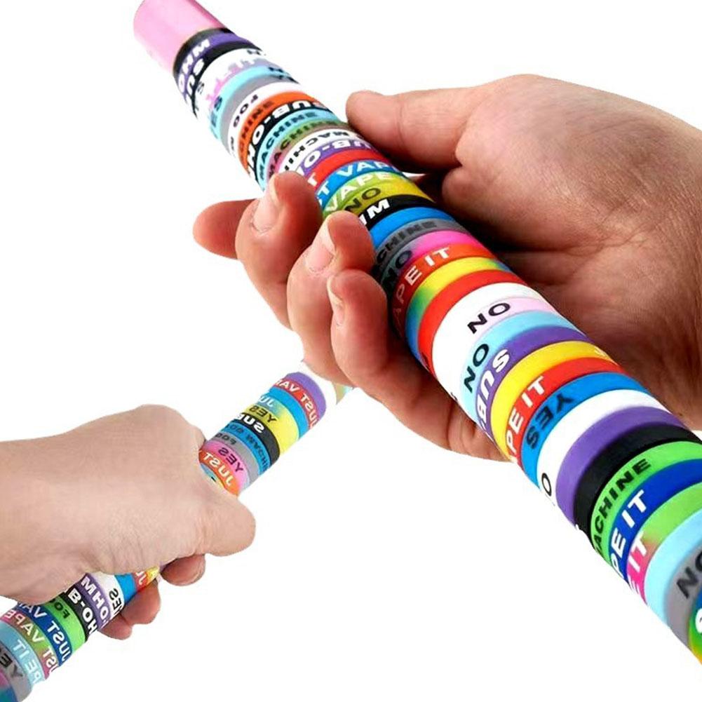 20/50Pcs Silicone Anti-skid Ro - مراجعة Fishing Rod Case وسعره