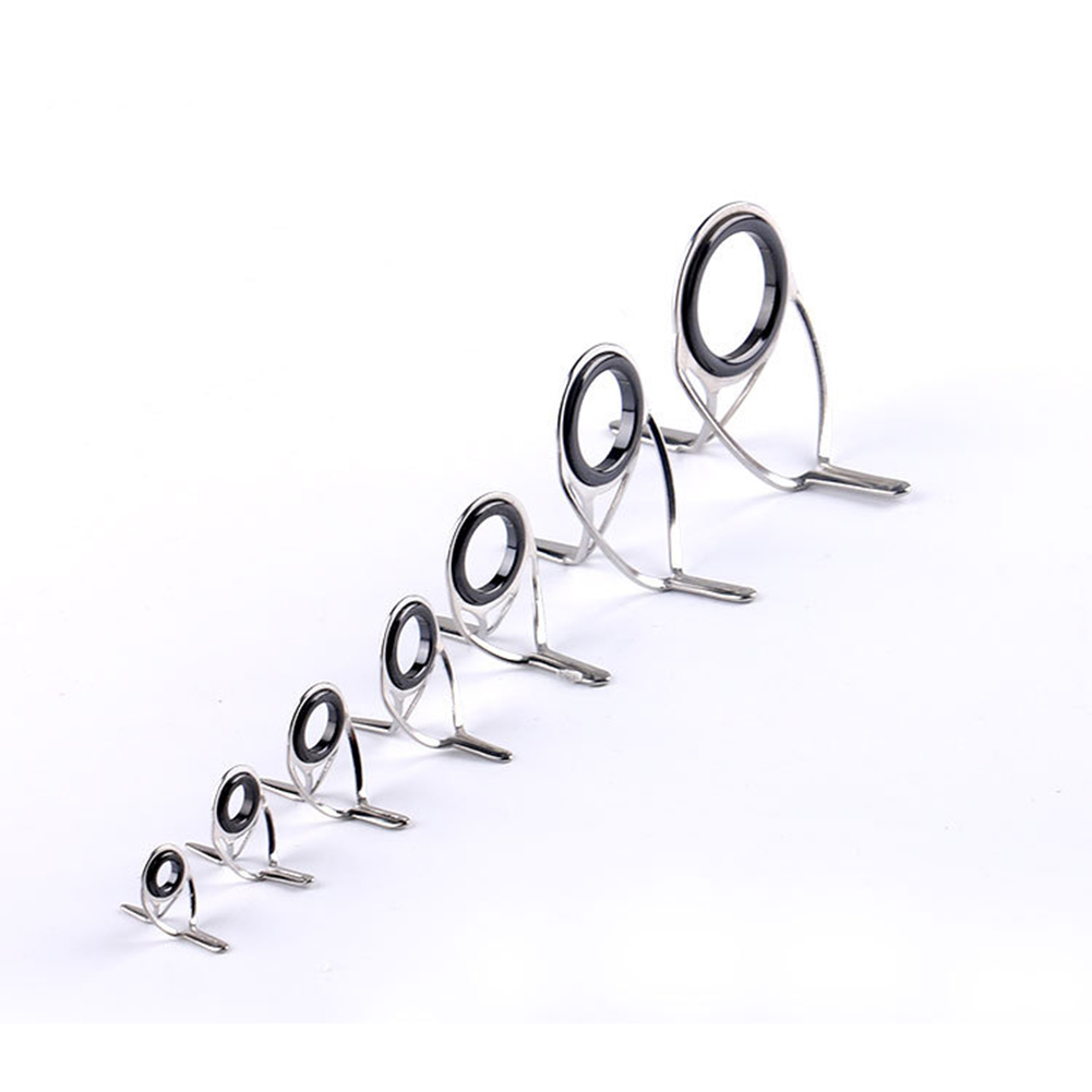 6# -30# Eye Guides Fishing Acc - مراجعة Fishing Rod Repair Kit وسعره