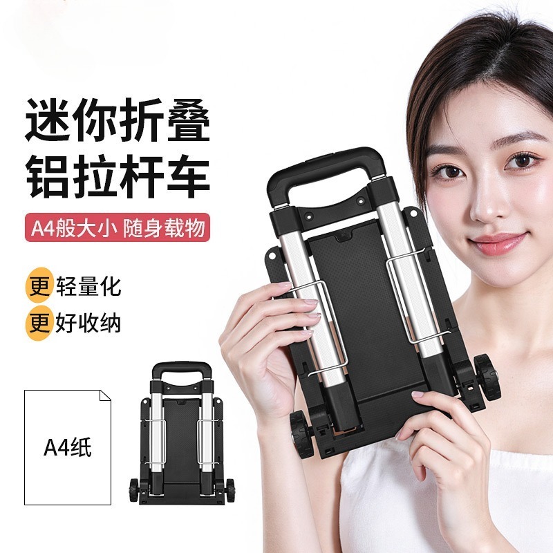 Folding small cart with alumin - مراجعة Fishing Rod Travel وسعره