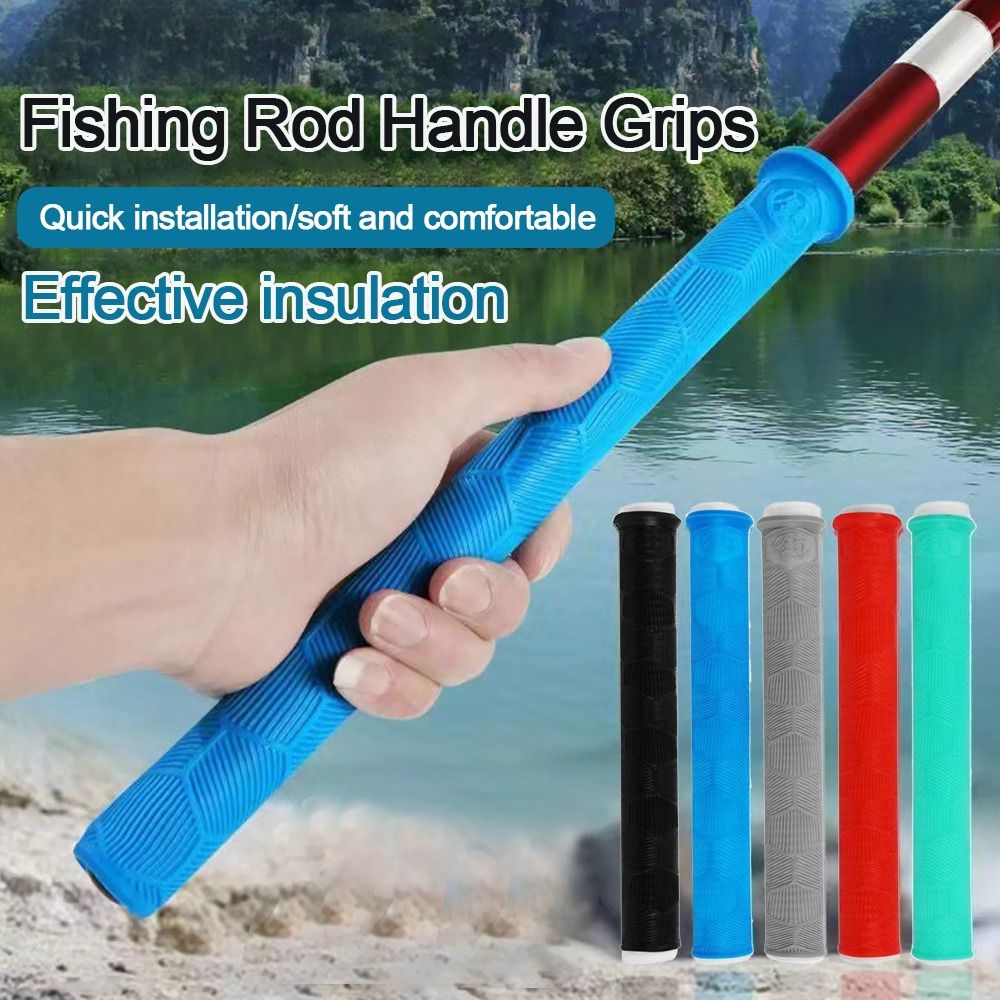 Silicone Fishing Rod Handle Wr - مراجعة Fishing Rod Repair Kit وسعره
