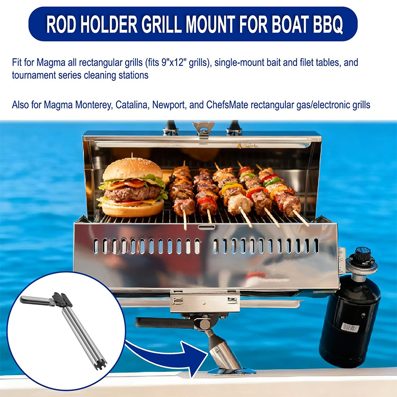 All-Angle Adjustable Fish Rod  - مراجعة Fishing Rod Holder وسعره