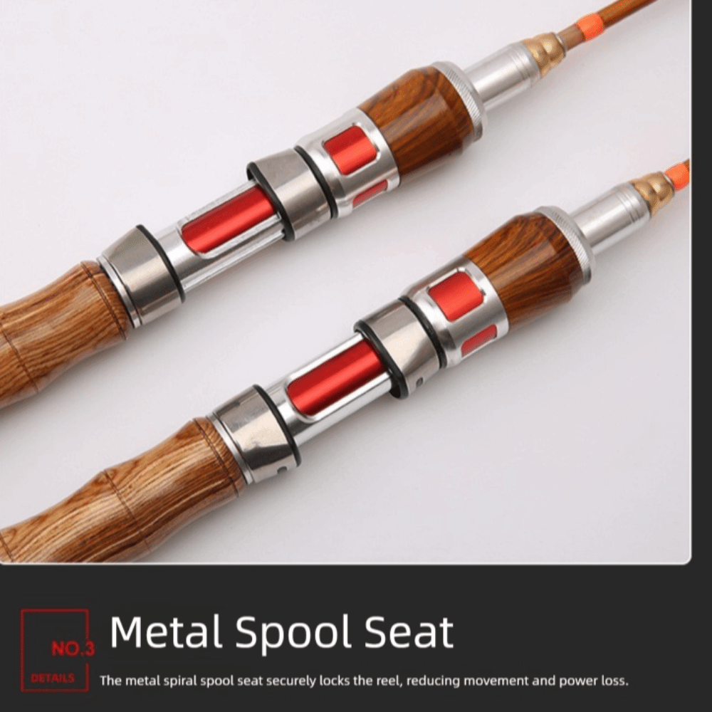 2025 4 Sections Spinning Fishi - مراجعة Fishing Rod Carbon Fiber وسعره