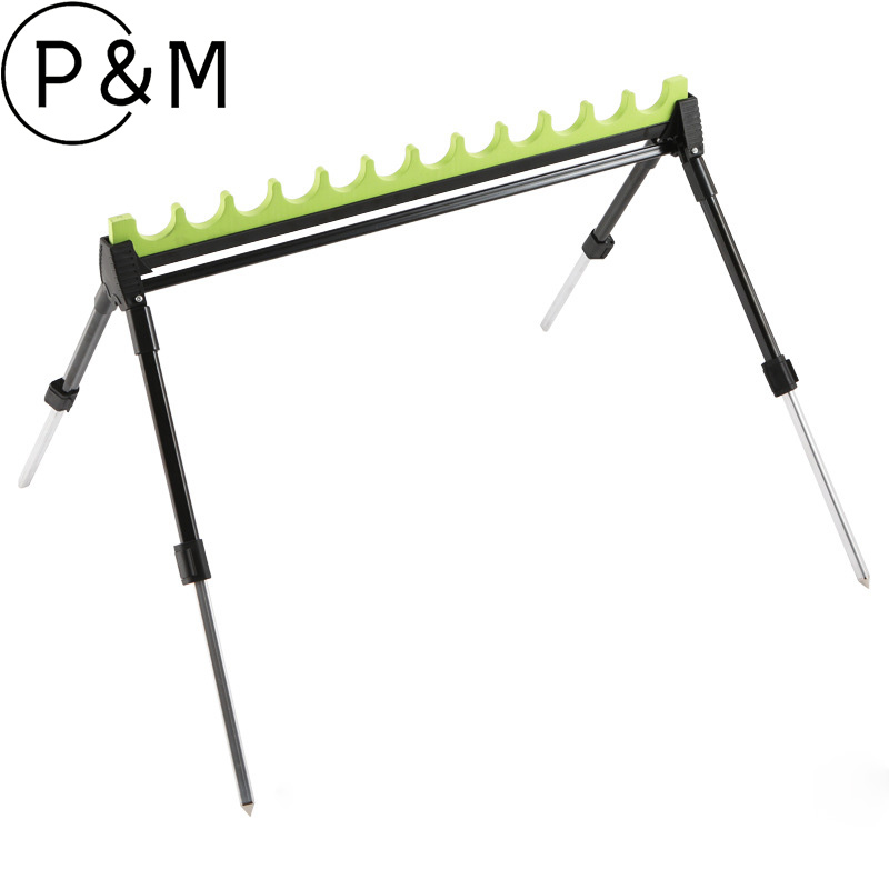 Outdoor Multi-Rod Support Brac - مراجعة Fishing Rod Telescopic وسعره