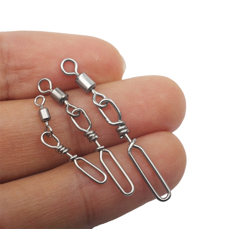 10Pcs Stainless Steel Quick Sn - مراجعة Fishing Rod Building Kit وسعره