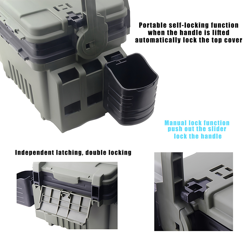 JSFUN Fishing Box Barrel Holde - مراجعة Fishing Rod Case وسعره