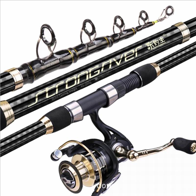 ZZ93 STRONG RIVER Reverse Cros - مراجعة Fishing Rod Surf وسعره