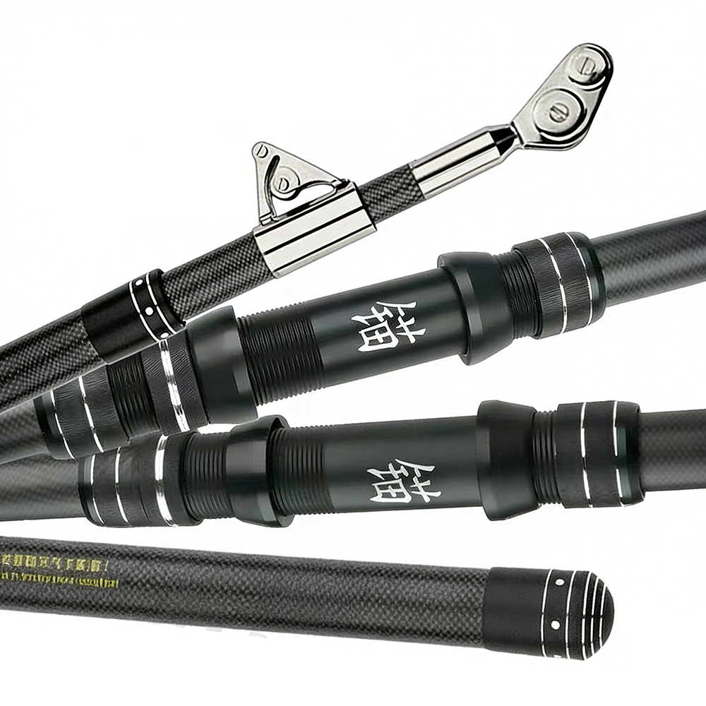 Carbon Fishing Rod 50kg Superh - مراجعة Fishing Rod Surf وسعره