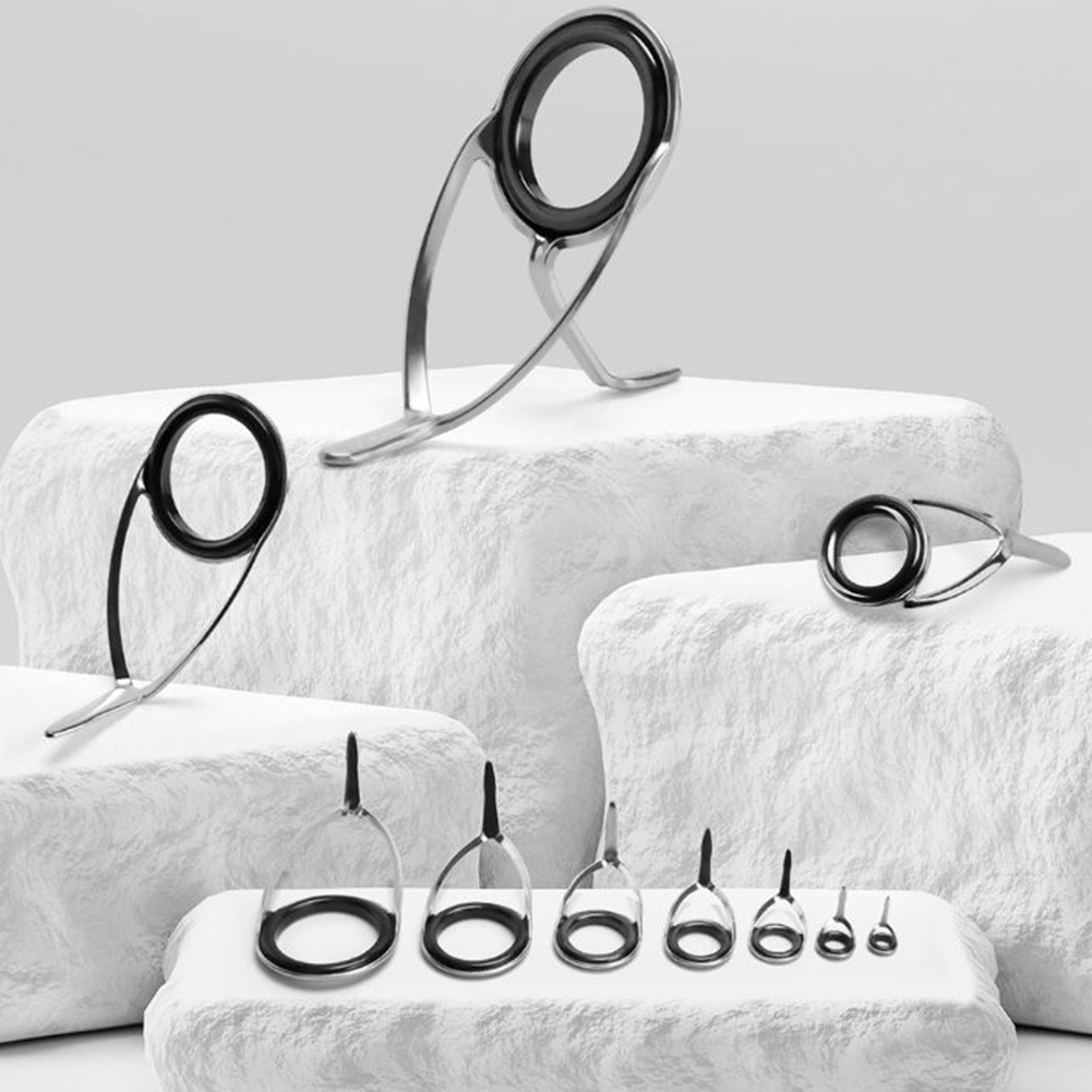 9pcs Stainless Steel Fishing R - مراجعة Fishing Rod Repair Kit وسعره